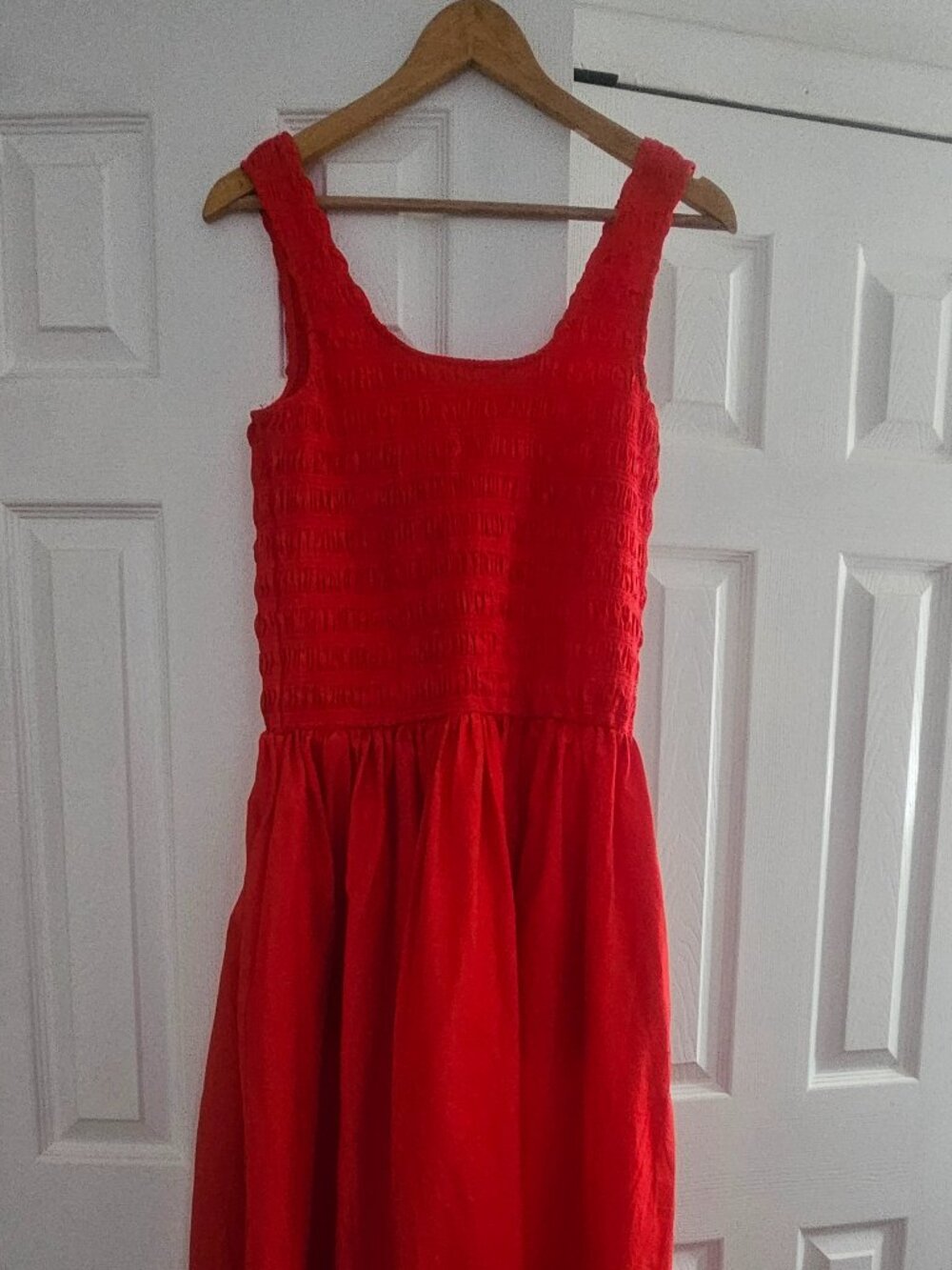 Red Anthropologie Dress